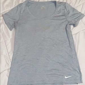 Gray Nike Dri-Fit Shirt